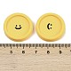 Кабошоны из смолы с изображением смайлика CRES-S372-01B-3