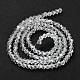 Chapelets de perles en verre&nbsp;X-EGLA-S056-2mm-04-5