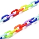 Collares de cadena de cable de acrílico personalizados NJEW-JN02899-03-3