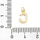 Стойки обшивки латунные подвески KK-C065-02C-G-3