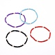 Perles de rocaille de verre étirer bracelets BJEW-JB06296-1