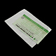 Perlmuttfolie Plastikbeutel mit Reißverschluss OPP-R004-26x34-01-3