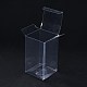 Rechteck transparente Kunststoff-PVC-Box-Geschenkverpackung CON-F013-01H-3