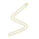 Herren-Halskette aus 201 Figaro-Ketten aus Edelstahl NJEW-N050-A08-3-45G-3