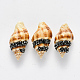Perles de coquillages en spirale SSHEL-N033-05B-1