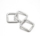 Square Barrel Plated Iron Linking Rings IFIN-N3299-22S-1