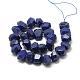 Chapelets de perles en lapis-lazuli naturel G-R426-15-2
