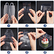 NBEADS 20 Pcs Hanging Transparent Gift Boxes CON-WH0086-044-3