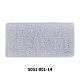 Polypropylene(PP) Nail Art Stamping Plates MRMJ-S051-001-14-2