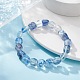 Bracelets extensibles en perles de verre pour femmes BJEW-JB09410-3