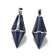 Lapis-lazuli naturelles ont fait pendentifs G-F763-04P-07-1