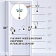 Gorgecraft libellula carillon di vento metallo vetro musica campana del vento 14.2