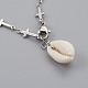 Cowrie Shell Beads Jewelry Sets SJEW-JS01008-8