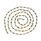 Cadenas de abalorios hechas a mano AJEW-JB01073-3