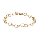 Brass Cable Chain Bracelet X-BJEW-JB07079-1