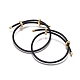 Fabrication de bracelets réglables de corde de fil d'acier inoxydable 304 AJEW-D047-01G-A-2