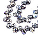 Fili di perle di plastica imitazione perla abs KY-N015-12-A01-3