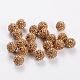 Perles de disco ball avec grade A strass RB-Q101-13-2