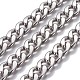 304 Stainless Steel Cuban Link Chains CHS-P007-14P-1