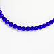 Spray Painted Glass Beads Strands DGLA-R001-8mm-M-3