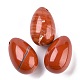 Pendentifs de jaspe rouge naturel G-P438-E-04-1