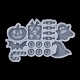 Stampi in silicone fai da te a tema Halloween fantasma/caramella/pipistrello DIY-F143-03-3
