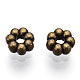 Alliage daisy séparateurs perles de style tibétain X-TIBEB-S039-047AB-NR-1