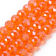 Electroplate Glass Beads Strands EGLA-A034-T2mm-A07-1