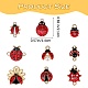 DIY Ladybug Jewelry Making Finding Kit FIND-SZ0003-45-2
