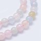 Chapelets de perles en morganite naturelle G-I206-47-4mm-3