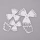 Stencil per tagliare il telaio in acciaio al carbonio con fiori DIY-F050-21-2