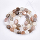 Natural Multi-Moonstone Beads Strands G-T108-23-2