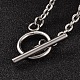 304 Stainless Steel Cable Chain Necklaces NJEW-JN01471-2
