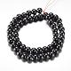 Magnetic Synthetic Hematite Bead Strands G-A165A-8mm-2