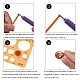 Outil de quilling en plastique pour bricolage DIY-R023-3