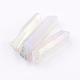 Electroplated Natural Quartz Crystal Graduated Beads Strands G-P315-A10-3