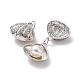 Alloy Pendant with Crystal Rhinestone FIND-H041-18P-3