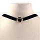 Gothic Style Velours Cord Choker Necklaces NJEW-Q291-36-1