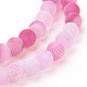 Chapelets de perles en agate naturelle craquelée G-G055-6mm-1-3