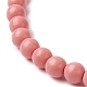 Chapelets de perles en turquoise synthétique G-P505-07A-4