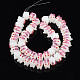 Chapelets de perles vernissées manuelles LAMP-T017-01A-2