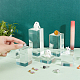 Fingerinspire 5 Stück 5 Stile quadratische transparente Schmuckständer aus Acryl ODIS-FG0001-65-3
