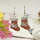 Fashion Earrings for Christmas EJEW-JE00393-03-1
