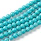 Synthetic Turquoise Beads Strands G-H263-02C-1