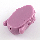 Perline di corallo tinto Buddha head sintetico CORA-R011-17-3