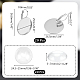 Kit de fabrication de boucles d'oreilles dôme vierge unicraftale bricolage DIY-UN0052-10-3