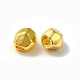Perles à facettes ovales en alliage d'œuf FIND-G066-01G-2