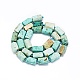 Brins de perles de turquoise péruvienne naturelle (jaspe) G-O170-106-2
