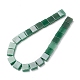 Natürlichen grünen Aventurin Perlen Stränge G-I194-37-3