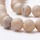 Electroplate Natural Druzy Geode Weathered Agate Beads Strands G-S284-6mm-09-3